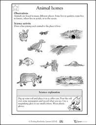 Animal Habitat Needs Worksheet Bing Images Science Worksheets Kindergarten Science Animal Habitats