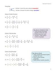 Dokumen kurikulum kssr tahun 1,2,3.& 4.pembelajaran online matematik,soalan percubaan upsr matematik.tips mudah sifir matematik.koleksi video matematik. Latihan Pecahan Tahun 6 Operasi Darab Bahagi