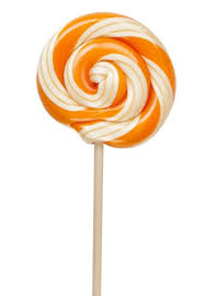 All Natural Orange Lollipop Orange Candy Natural Candy Orange Christmas