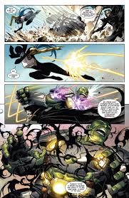 Black Bolt Vs Thanos Comic Proxima Midnight Avengers Art Marvel Villains Marvel