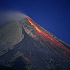 Mount Merapi Central Java Indonesia Mount Merapi Volcano Earth On Fire