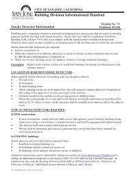 Let's take a look at what's necessary under the law to keep your home or apartment both safe and compliant. Smoke Detector Guidelines Cityof San Jose