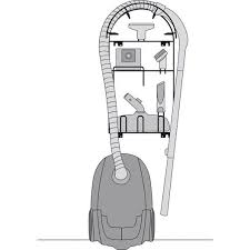 Porte Aspirateur A Suspendre Gris H 60 X L 29 X P 7 Cm Rangement Aspirateur Placard A Balai Buanderie