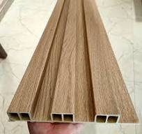 Home Decoration Wood Plastic WPC Indoor Fluted Wall Cladding ...