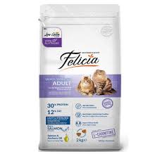 Felicia Light Sterilised Dusuk Tahilli Somonlu Kisirlastirilmis Kedi Mamasi 2 Kg