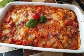 Cremiger Nudelauflauf Mit Tomaten Und Mozzarella Von Katrinili Chefkoch Rezept Nudelauflauf Rezepte Nudelauflauf Rezepte