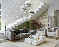 Contemporary Living Room Stair Design Stairs In Living Room Living Room Under Stairs Small Modern Living Room