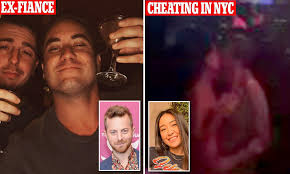 Ex fiancé of Try Guys producer who cheated on him celebrates by raising a  glass after affair leaked | Daily Mail Online