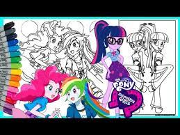 Belajar menggambar kuda poni dan mewarnai gambar little pony duration. Video Color Page My Little Pony