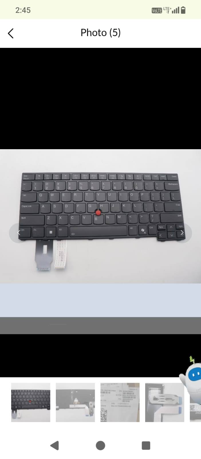Laptop Keyboard Replacement | HP Dell Lenovo Asus Acer Key product image