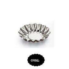 Gobel Petit Four Mold Fluted Oval Heavy Tinned Steel 178 L X 138 W Click Image For More Details This Is An Amazon Affil Petit Fours Flute Pie And Tart Pans
