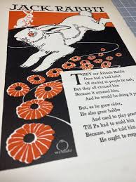 Jack Rabbit Johnnie bad habits practical jokes Vtg whimsical book print |  eBay