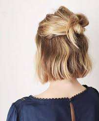 Defined by voluminous, thick hair, the brush up looks good on anyone who has short to medium length hair. Short Hair Updos 30 Easy And Stylish Updos For Short Hair