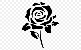 Download stencil rose stock vectors. Rose Stencil Png 512x512px Floral Design Blackandwhite Branching Flower Leaf Download Free