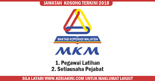 Kekosongan jawatan 2013 di maktab koperasi malaysia adalah seperti berikut Jawatan Kosong Maktab Koperasi Malaysia Mkm 2018