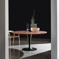 This is the seno's version of aging gracefully. Flute Round Dining Table Walnut By Glassdomain Co Uk