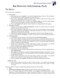 All the good features of the original are there. Bat Detector Information Pack Manualzz