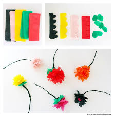 Learn how to make gorgeous crepe paper sunflowers in 10 easy steps. Easy Crepe Paper Flowers Made In Five Minutes Diy Candy