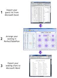 Create Your Seating Chart With Microsoft Office And