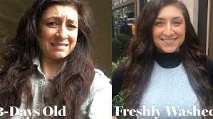 Shampooing every day will dry your hair out and you won't have that shine that your natural oils generate. Washing My Hair Daily Works Best For Me So Stop Telling Me It S Bad Glamour