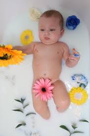 Lavender cream bath milk soak. Diy At Home Baby Milk Bath Photography This Baby Photoshoot Was So Fun And Easy To Do Subscribe To Our Yout Baby Milk Bath New Baby Products Baby Photoshoot
