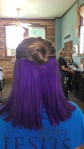 Bottom Half Purple Hair Hair Color Underneath Dyed Hair Half Dyed Hair