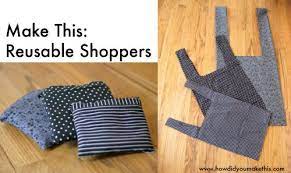 Reusable Shoppers How Did You Make This Luxe Diy Shopping Bag Pattern Shopping Bags Diy Reusable Shopping Bags Diy