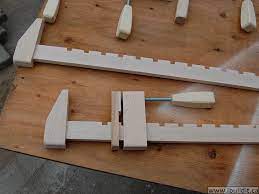If you've got a similar assortment of these clamps, the rack shown here should suffice. How To Make A Wooden Bar Clamp Ibuildit Ca