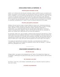 Oraciones Para La Manana No dejes en tu oracion parecer al senor demaciado formal…evita ser timido. oraciones para la manana