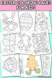 These free, printable easter coloring pages include all your favorite easter images like easter bunnies, eggs, chicks, lambs, flowers, and more. Printable Easter Coloring Pages For Kids Itsybitsyfun Com