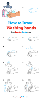 How To Draw Washing Hands Really Easy Drawing Tutorial Drawing Tutorial Easy Easy Drawings Drawing Tutorials For Kids