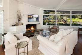 Cozy and warm rustic living room idea with a hint of modern touches. 8 Wintery White Rooms That Give You The Warm Fuzzies Hgtv S Decorating Design Blog Hgtv