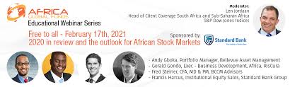 Standard bank, trading also as stanbic bank, is a south african headquartered banking group and one of africa's largest financial services groups.standard bank shares have been up for sale on the johannesburg stock exchange since 1970 and the group currently occupies a place on the jse top 40, with standard bank share price growing quickly. 2020 In Review And The Outlook For African Stock Markets Africa Global Funds