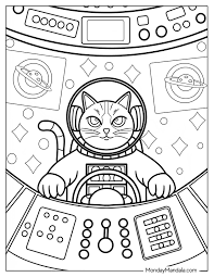 36 Astronaut Coloring Pages (Free PDF Printables)