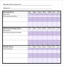 Monthly Chore Calendar Template Jasonkellyphoto Co