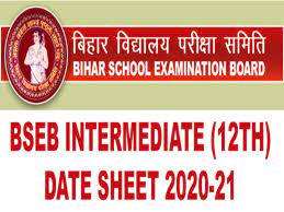 बिहार बोर्ड (10th, 12th), government job, admission, exam, result, और education से सम्बंधित किसी प्रकार के जानकारी. Bseb 12th Exam Date Sheet 2021 Bihar Intermediate Board Exam Time Table 2021 Times Of India
