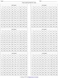 number chart 501 600 worksheet on numbers from 500 to 599