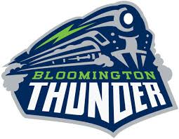 Bloomington Thunder Ushl Sports Team Logos Sports Logo Inspiration Baseball Teams Logo