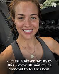 When it comes to working out, efficiency is essential for busy mum Gemma  Atkinson, and she always trains first thing in the morning. At the link in  the comments below, we break