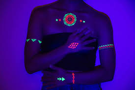 This depends on the size of your tattoo. Glow In The Dark Uv Blacklight Activated Temporary Tattoos Tribetats