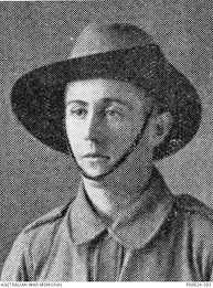Studio portrait of 5754 Private Arthur Walter Page, 4th Battalion of Seven  Hills, NSW. A ...