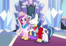 Shining Armour Cadance And Flurryheart Family Pic My Little Pony Drawing My Little Pony Pictures My Little Pony Princess