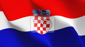 Découvrez l'histoire et les origines du drapeau de la croatie grâce à la série « flag ! Boucle Agitant Le Drapeau De La Croatie Drapeau Croate Soufflant Autocollants Murales Myloview Fr