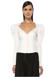 muse for all muse for all kadin beyaz kesim detayli karpuz kollu gomlek 36 eu elbise kadin olmak muse