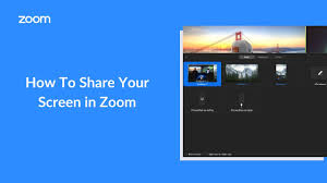 Zoom is a tool for windows that you can use for high quality calls and video conferences. How To Share Your Screen In Zoom Youtube