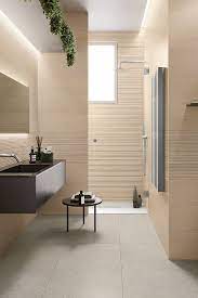 Piastrella Mywood Base Natural 25x75 Effetto Rovere Naturale Iperceramica Bagno Beige Bagni Moderni Arredamento Piccolo Bagno
