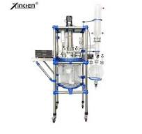 Jacket Heating 5L Bioreactor Lab Glass Tubular Reactor