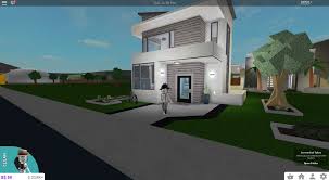 This small family bloxburg house has a homey feel to it, it is more traditional and has a distinct masculine appeal with the darker woods and brown tones. 20k Bloxburg House 2 Story Modern Novocom Top