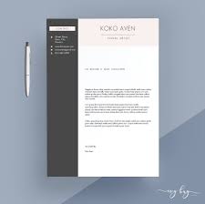 Career the writer of this cover letter works in marketing, so hopefully he's able to market for himself with a st. Modern Cover Letter Template Cover Letter Letterhead Word Etsy