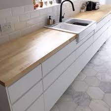 Kitchen Reveal In 2020 Handleless Kitchen Wood Worktop Ikea Kitchen